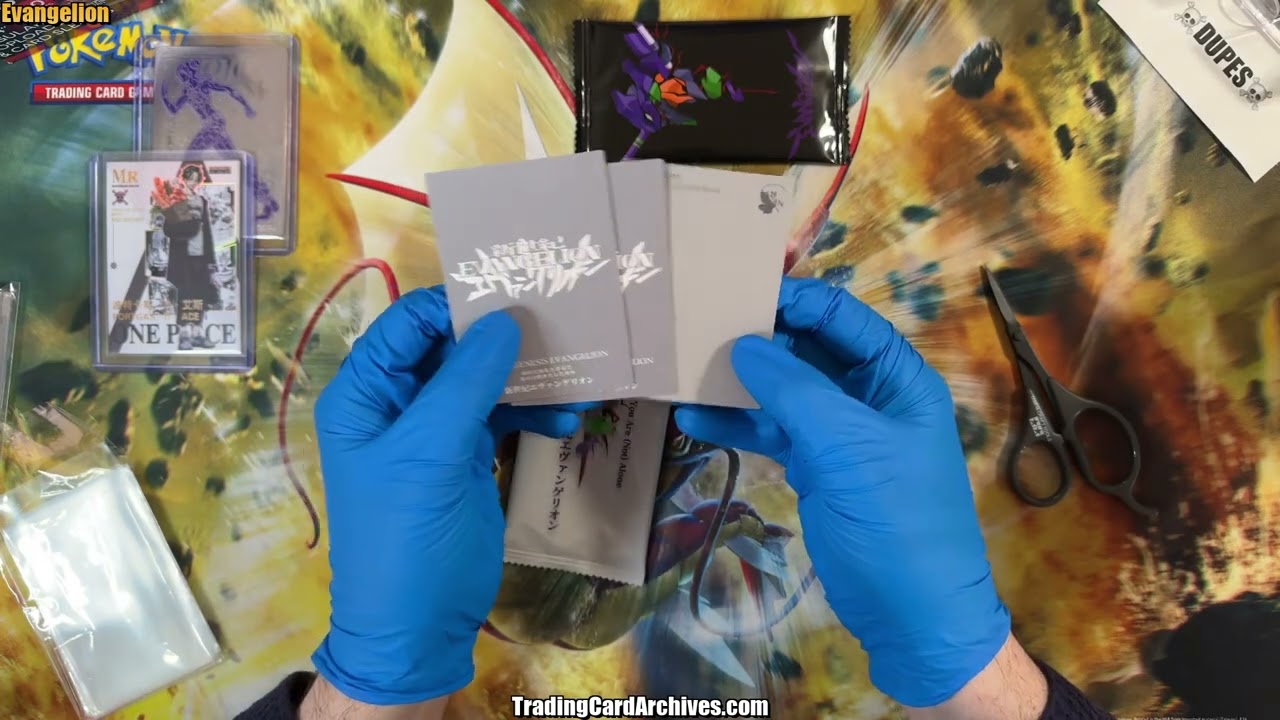 Neon Genesis Evangelion Trading Card unboxing and pack break