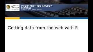 Getting data from the web with R