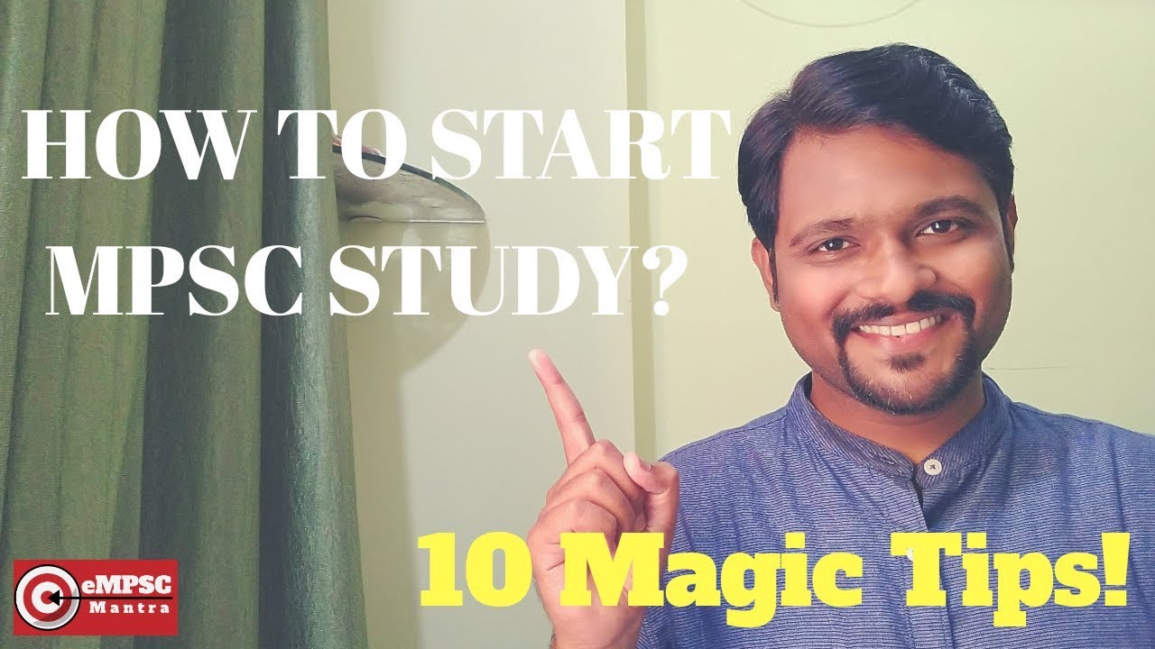 How To Start MPSC Study EMPSC Mantra Thursday Talks Marathi YouTube