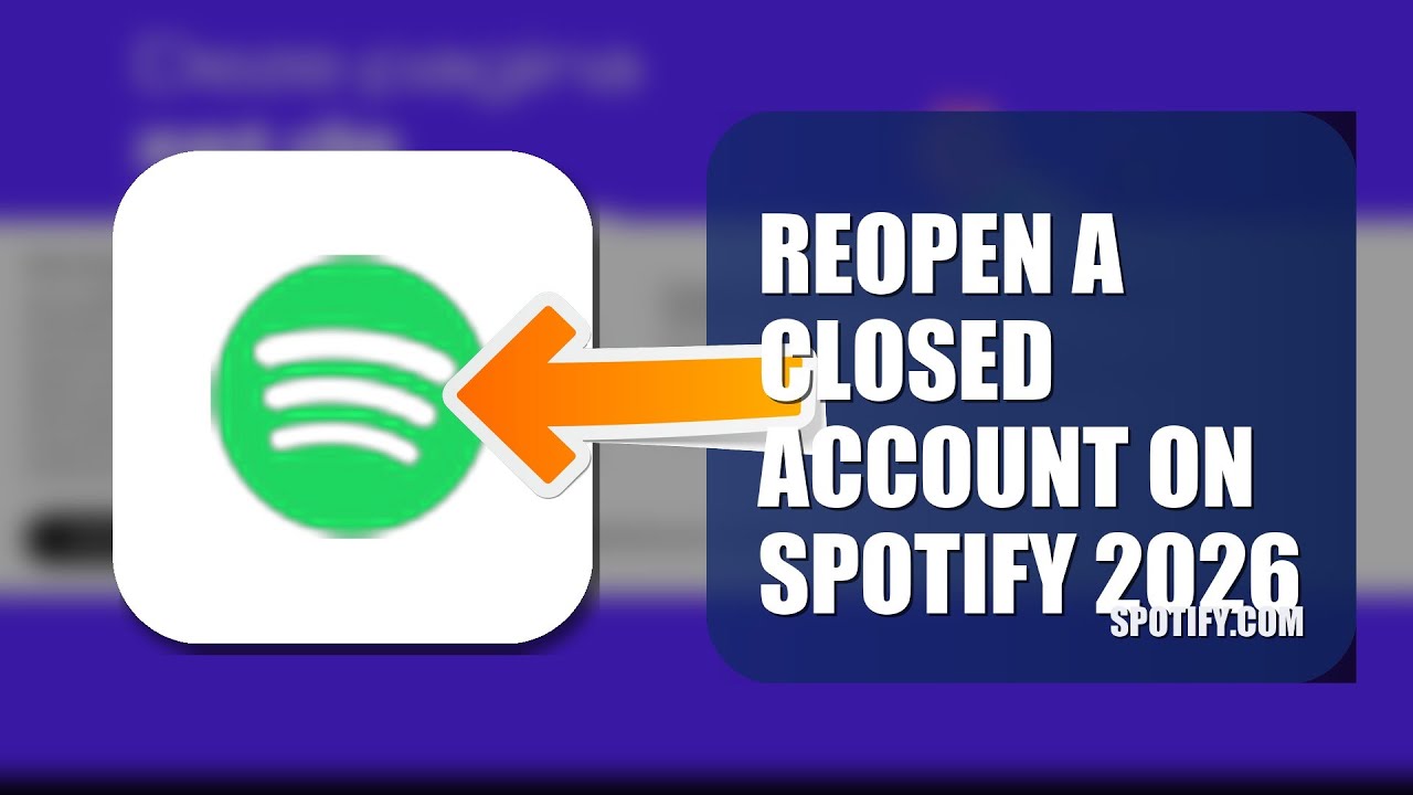How To Reopen A Closed Account On Spotify 2026 (FULL TUTORIAL)