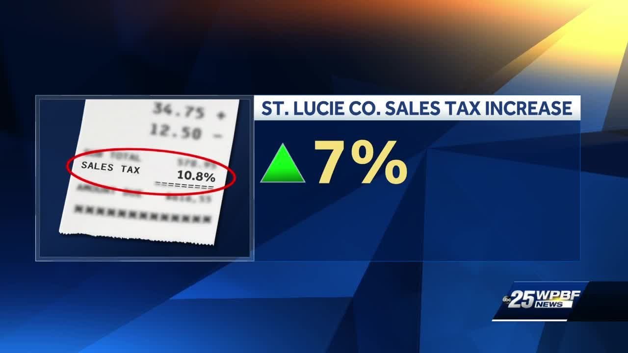 St. Lucie County approves sales tax increase YouTube