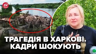 😭РФ безжально ОБСТРІЛЯЛА Харків. КОМЕНТАРІ ПОТЕРПІЛИХ. Кадри з місця ОБСТРІЛУ: там жесть!