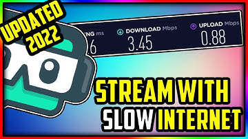 How to Stream With Bad Internet (OBS)| The Best Streamlabs OBS Settings To Stream With Bad Internet