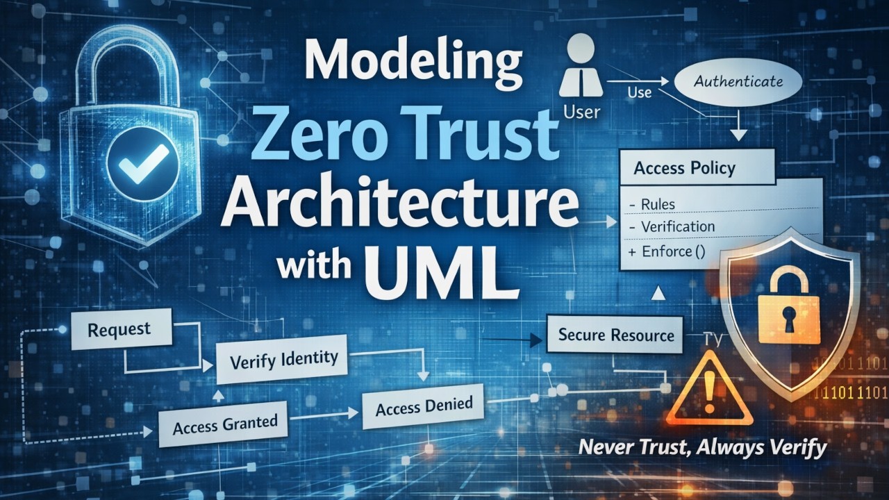 Modeling Zero Trust Architecture with UML | A Practical Visual Guide ...