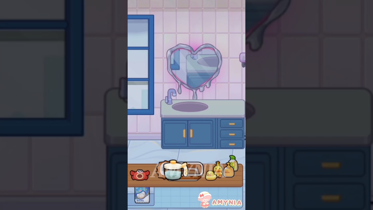 Game world| Aluna playing in the rain 