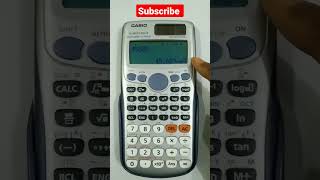 Scientific calculator engineering notation|'End' key| #rgpv #scientificcalculator #shortsfeed