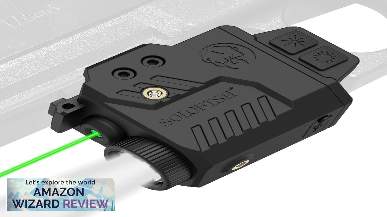 SOLOFISH 700 Lumens Pistol Light Laser Combo Strobe & Memory Function Review