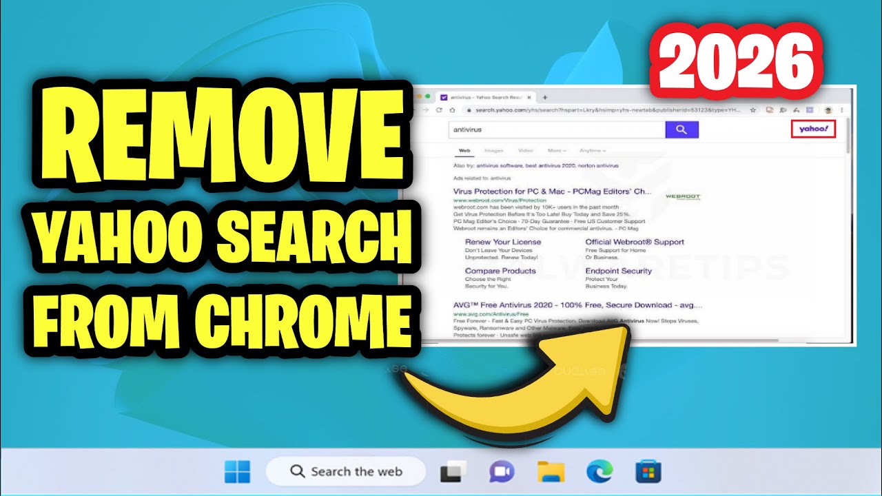 Remove Yahoo Search from Chrome Permanently (Stop Chrome Redirects ...
