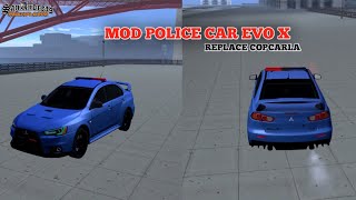 MOD POLICE CAR EVO X 🔥 - GTA SA MOBILE‼️SUP SA:MP #gta #samp #roleplay #modpack 