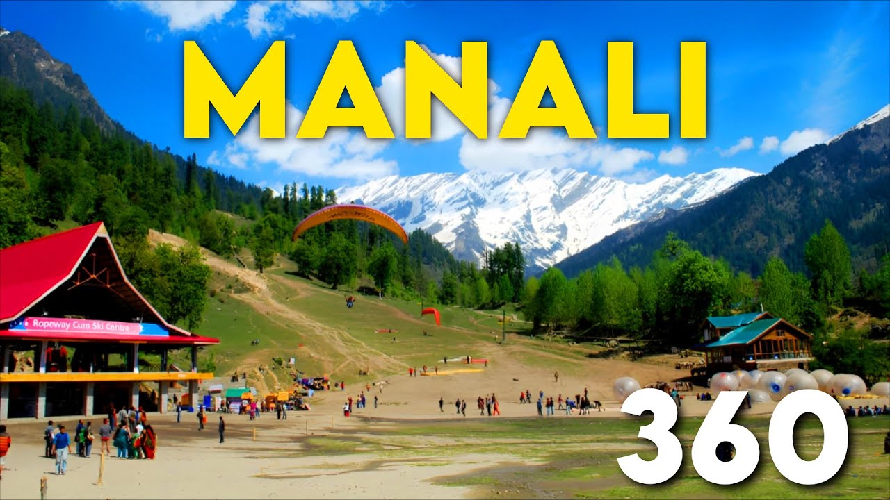 360 Manali-An Evening in Mall Road|Experience the Beauty of Manali's Mall Road in Immersive 360VR 4k
