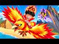 พ่อลูกขี่สัตว์ขโมยไข่หายากจะรอดไหม? ( Roblox Steal An Egg )