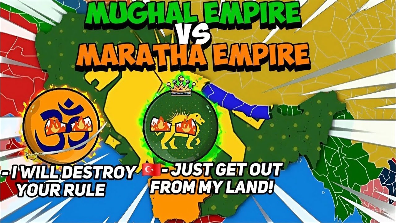 [ИМПЕРИЯ МОГОЛОВ ПРОТИВ ИМПЕРИИ МАРАТХ] ☠️🔥 || [КТО БУДЕТ ПРАВИТЬ ИНДИЕЙ?] 😈 || 