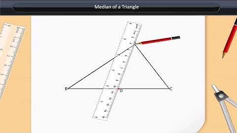 Median of a Triangle | Class 7 | Maths