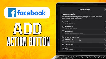 How To Add Action Button On Facebook Page (2024) Full Tutorial