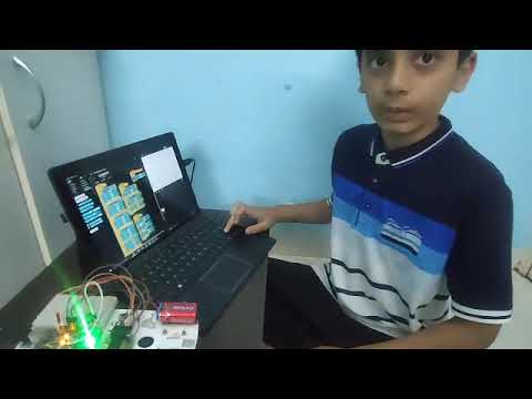 Keyboard controlled Robot