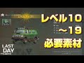 LDOE ミニバンレベルアップ素材 10~19