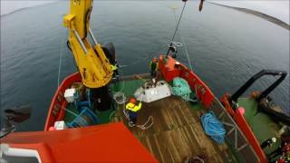Real-Time cabled ADCP frame recovery from the EMEC tidal energy test site in Orkney.