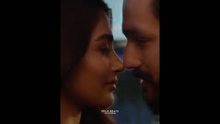 akhil and Poojahegde Romantic Liplock💋💋 #kiss #romance