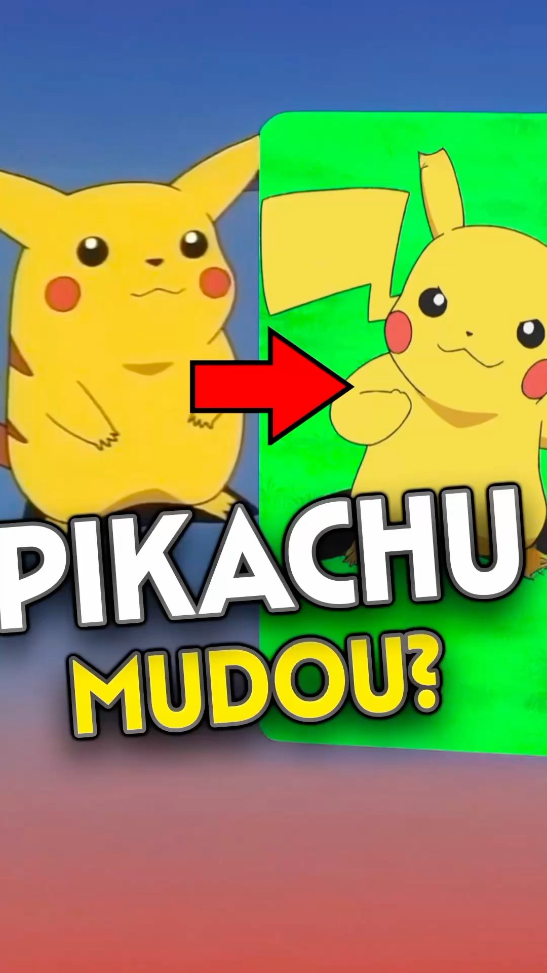 O que aconteceu com Pikachu gordo? #Pikachu #pokemon #anime #rkplay