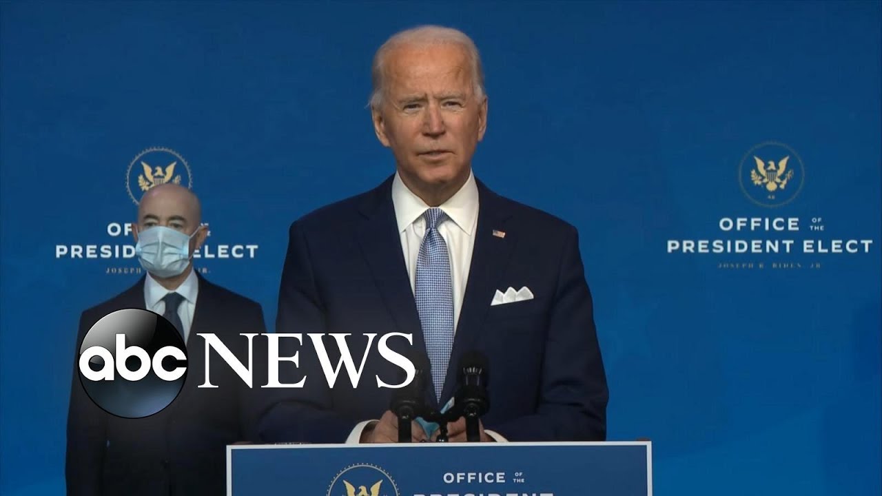 President-elect Joe Biden names his Cabinet picks