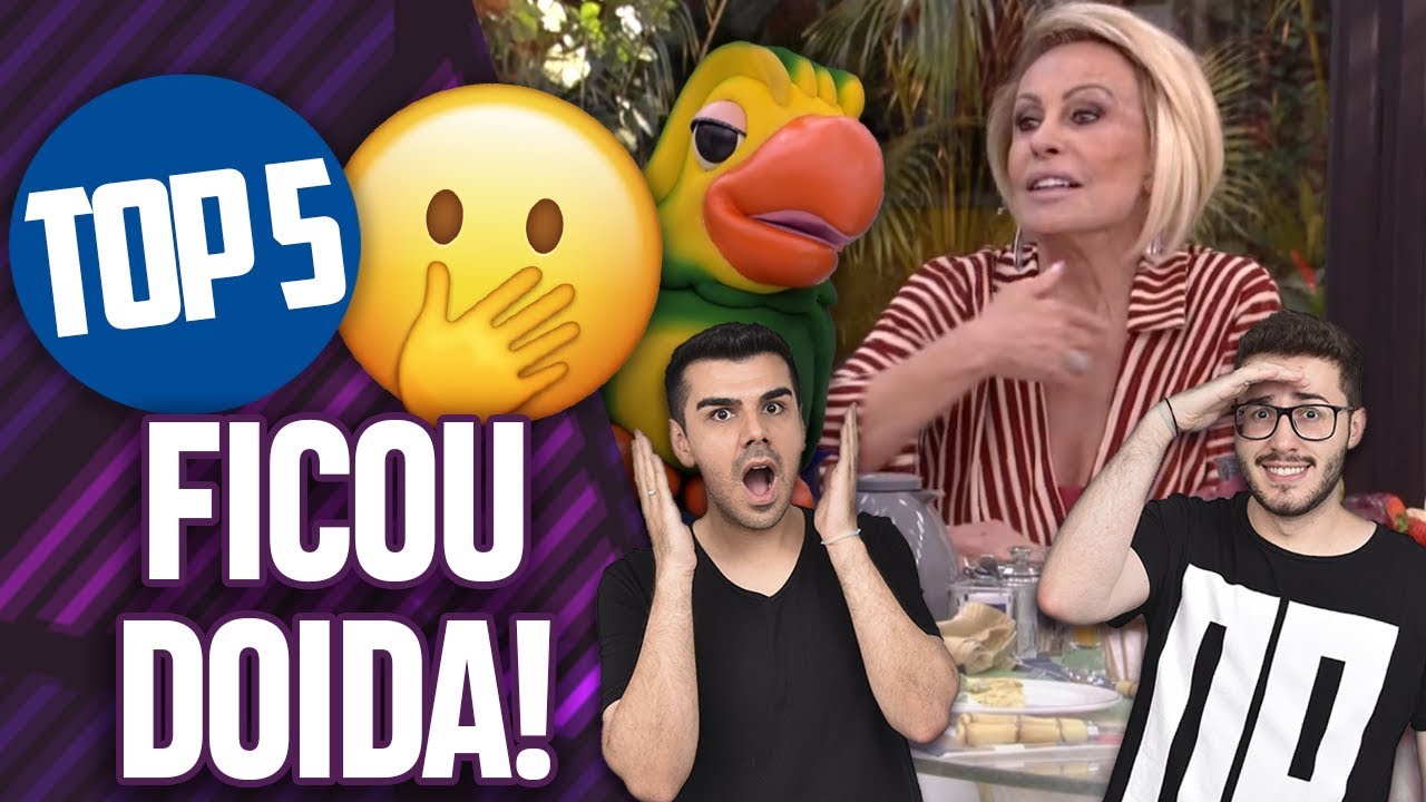 OS PIORES MOMENTOS DO COPIA A COLA DA ANA MARIA BRAGA NO MAIS VOCE! | Virou Festa