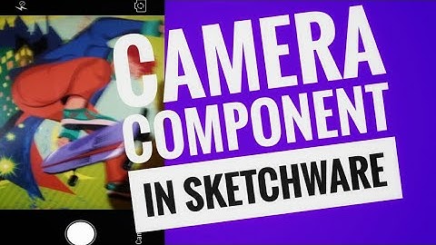 Make use of Camera 📷  Component in Sketchware Sketchware Tutorial