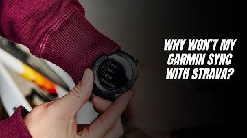 Why won’t my Garmin sync with Strava?