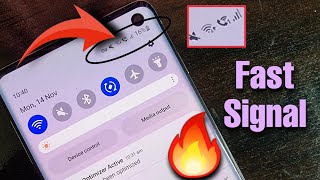 increase Network Signal Strength ! Best Calling Speed & internet Speed 🔥 All Network