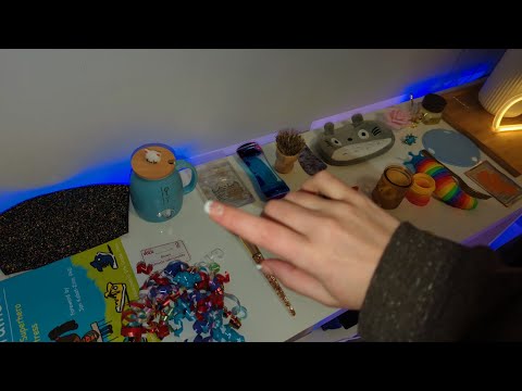ASMR TRIGGER TRAIL 🌟 Distance Tracing, Mouth Sounds, Whisper, items on the camera 🫧
