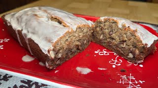 Maple Pecan Banana Bread #glutenfree#lowersugar