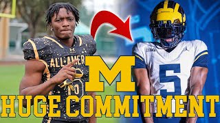 #1 Running Back Savion Hiter Commits! | Michigan Football Recruiting