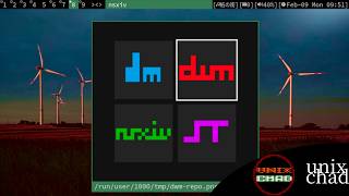 从Wayland迁移到Xorg? suckless dwm st dmenu nsxiv