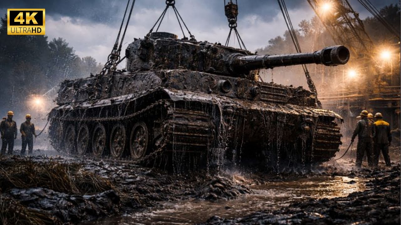 Buried for 82 Years: Restoring a Legendary Tiger I Tank from an Eastern European Marsh | Iron Echoes