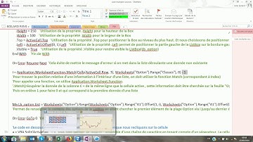 Excel - VBA - Liste à choix multiple variable