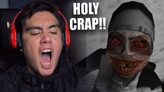 I SWEAR THIS NUN VIDEO IS CURSED | Evil Nun (Cursed Update) screenshot 1