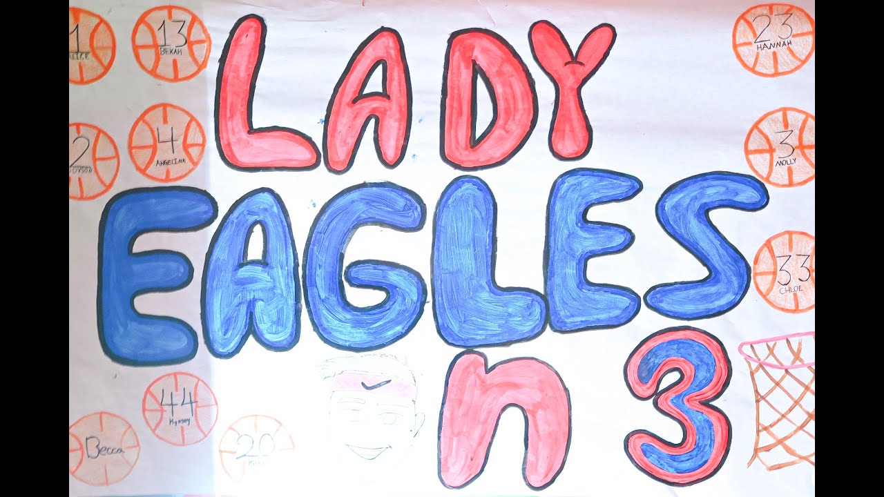 Legacy Lady Eagles Blue and White Game