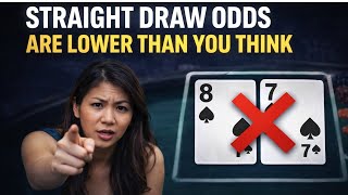 Why Most Players Misunderstand Straight Draw Probability