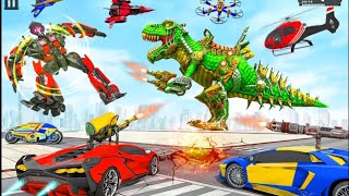 DINO ROBOT CAR TRANSFORM screenshot 2