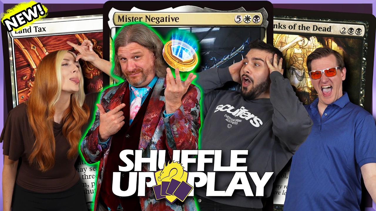 Hearthstone Streamers Rarran and Voxy Commander! Shuffle Up & Play 105 Magic The Gathering Gameplay thumbnail