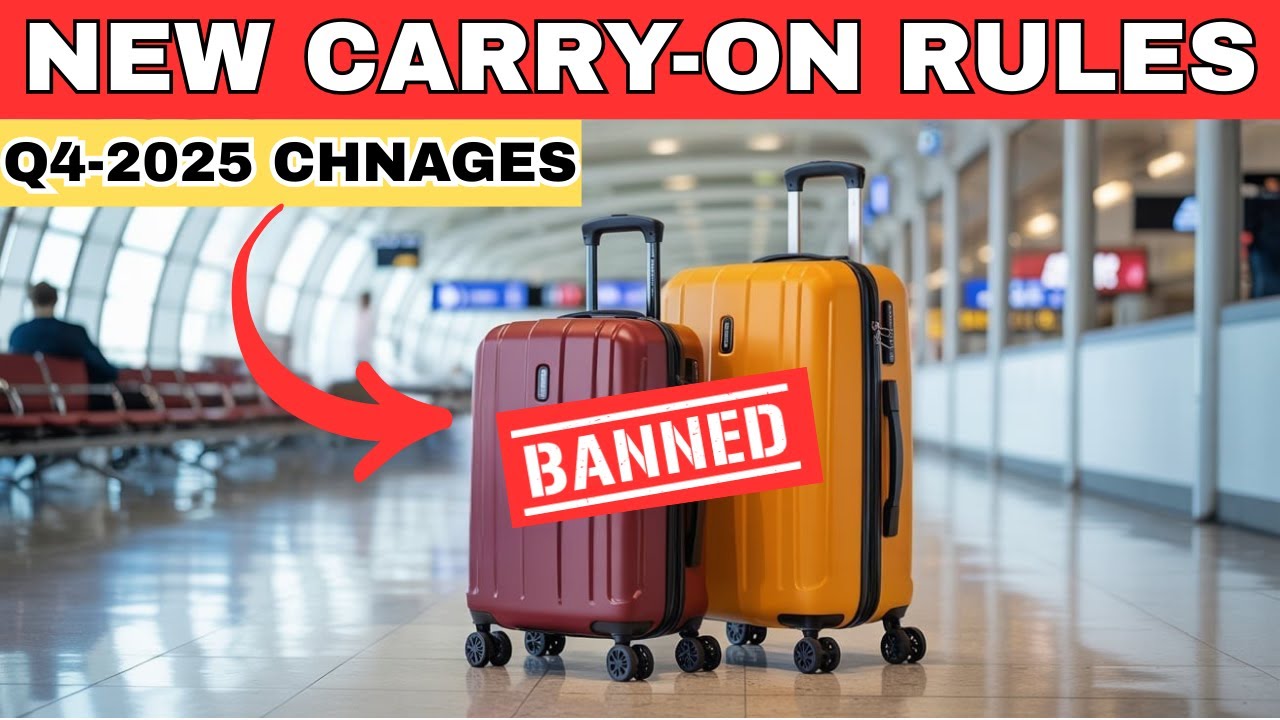 Airline Carry-On Rules 2025: The NEW Trap That Could Get Your Bag