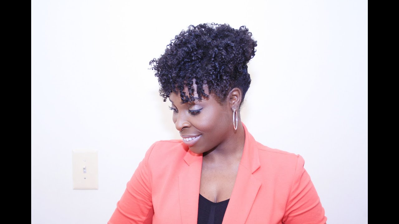 Moisturizing my 4b Hair YouTube