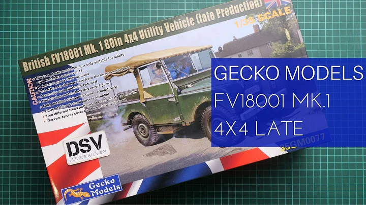 Gecko Models 1/35 FV18001 Mk.1 Late (35GM0077) Review
