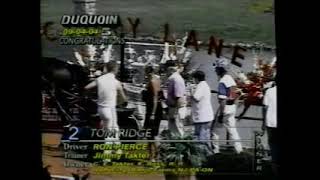 2004 DuQuoin State Fair TOM RIDGE Ron Pierce World Trotting Derby 1st Heat World Record