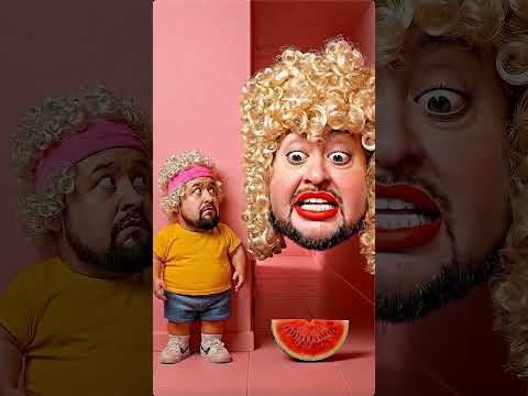 Feed mom had a giant watermelon  #funny