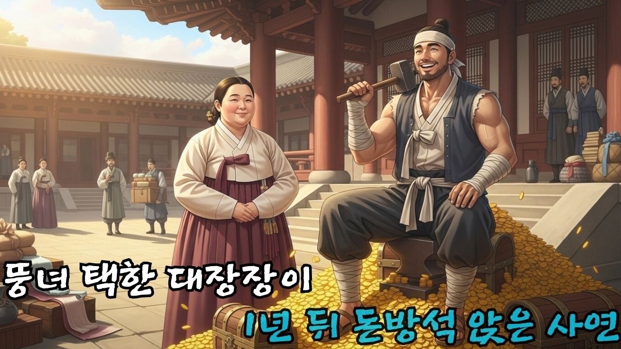 절세미녀 마다하고 뚱녀를 아내로 맞이한 대장장이가 1년 뒤 돈방석에 앉은 기막힌 사연 | 야담 | 인생역전 | 부자