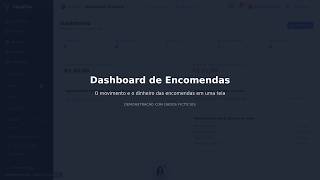 Viagilize: Dashboard de Encomendas | tutorial do sistema para agências de viagens
