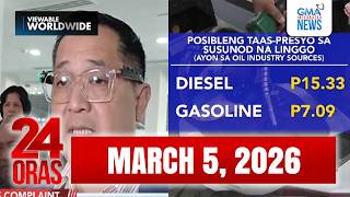 24 Oras Express: March 05, 2026 [HD]