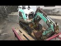 古いジャンクのミニミニユンボをレストア　その１　KOBELCO　SS1/2　(Restore the old junk mini yumbo part1)