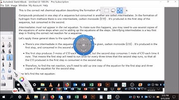Writing the net equation for a sequence of reactions
