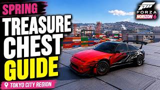 FH6 Spring Treasure Chest Location! Tokyo City Region Guide (100K Credits)